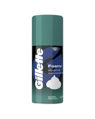 ESPUMA DE AFEITAR GILLETTE FOAMY 175 PIEL SENSIBLE